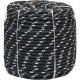 Corda Poliest.Firmeza Branco/Preto 08Mm Rl/240 Corda Poliest.Firmeza Branco/Preto 08Mm Rl/240
