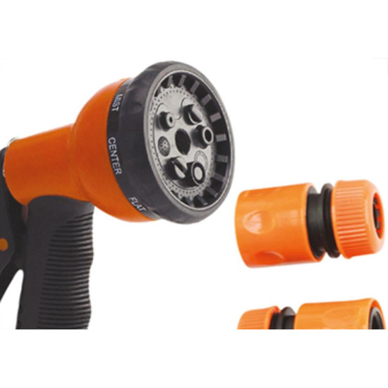Esguicho Force 8 Funcoes + Kit 4Pcs Esguicho Force 8 Funcoes + Kit 4Pcs