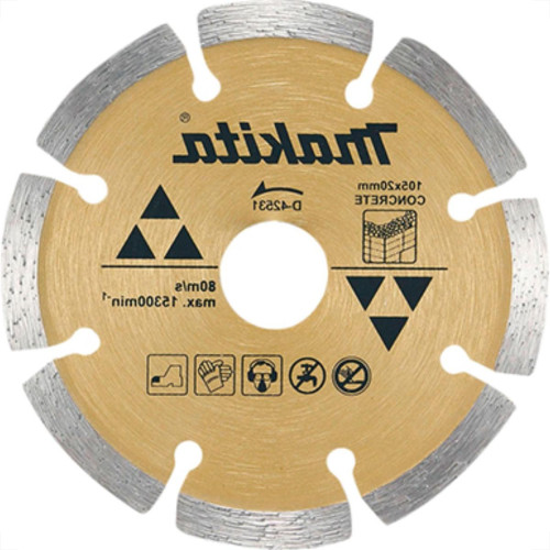 Disco Diam Makita Segm P/Concreto D42531 Disco Diam Makita Segm P/Concreto D42531