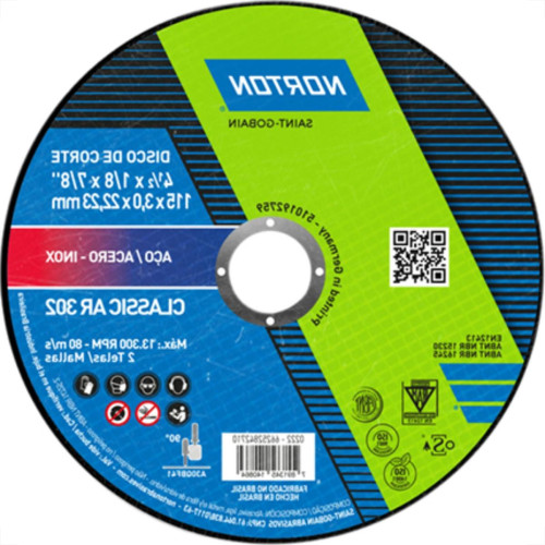 Disco Corte Norton Ferro 4.1/2X7/8 Disco Corte Norton Ferro 4.1/2X7/8