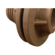 Adaptador C/Flange Pvc Reboucas 3/4 Marrom - Kit C/10 Unidades Adaptador C/Flange Pvc Reboucas 3/4 Marrom - Kit C/10 Unidades