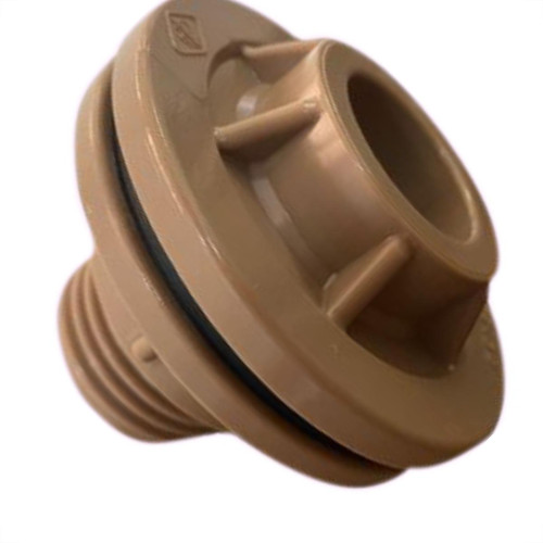 Adaptador C/Flange Pvc Reboucas 1.1/2 Marrom - Kit C/2 Unidades Adaptador C/Flange Pvc Reboucas 1.1/2 Marrom - Kit C/2 Unidades