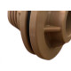 Adaptador C/Flange Pvc Reboucas 1.1/2 Marrom - Kit C/2 Unidades Adaptador C/Flange Pvc Reboucas 1.1/2 Marrom - Kit C/2 Unidades