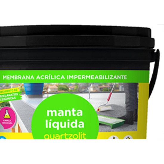 Manta Liquida Quartzolit Branco 4,5Kg Manta Liquida Quartzolit Branco 4,5Kg