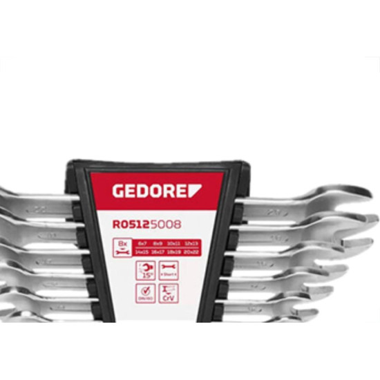 Jogo Chave Fixa Gedore Red 6 22Mm Jogo Chave Fixa Gedore Red 6 22Mm