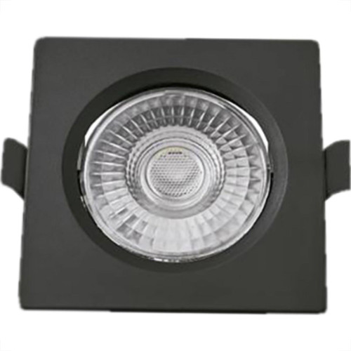 Spot Emb.06W Led 3000K Quadr Blumenau Preto Spot Emb.06W Led 3000K Quadr Blumenau Preto