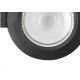 Spot Emb.08W Led 3000K Red Blumenau Preto