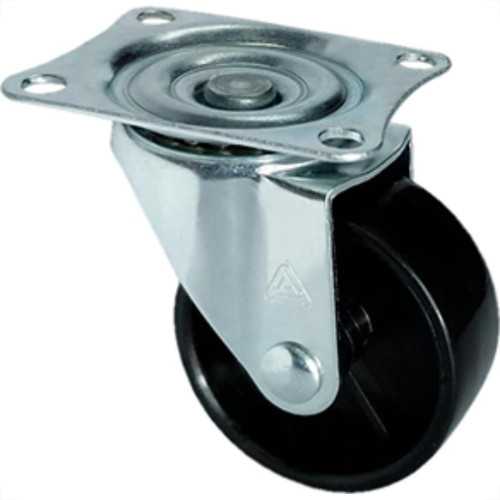 Rodizio Mesa Gir.50Mm S/Freio Preto Alianca