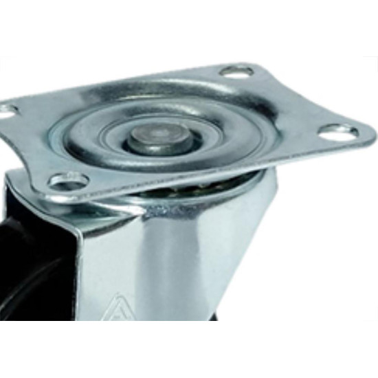 Rodizio Mesa Gir.50Mm S/Freio Preto Alianca