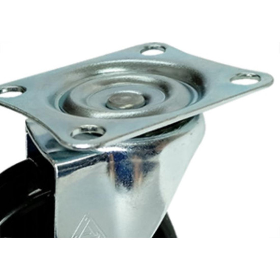 Rodizio Mesa Gir.75Mm C/Freio Preto Alianca Rodizio Mesa Gir.75Mm C/Freio Preto Alianca