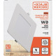 Luminaria Led Embutir Quadrada 06W 6500K 12Cm B_D Eco Luminaria Led Embutir Quadrada 06W 6500K 12Cm B_D Eco