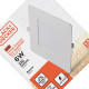 Luminaria Led Embutir Quadrada 06W 6500K 12Cm B_D Eco Luminaria Led Embutir Quadrada 06W 6500K 12Cm B_D Eco