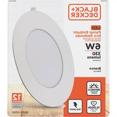 Luminaria Led Embutir Redonda 06W 6500K 12Cm B_D Eco Luminaria Led Embutir Redonda 06W 6500K 12Cm B_D Eco