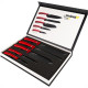 Faca Gourmet Titanium Kit 05Pc Vermelho 6893 Faca Gourmet Titanium Kit 05Pc Vermelho 6893