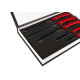 Faca Gourmet Titanium Kit 05Pc Vermelho 6893 Faca Gourmet Titanium Kit 05Pc Vermelho 6893