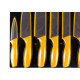Faca Gourmet Titanium Kit 06Pc Amarelo 6890 Faca Gourmet Titanium Kit 06Pc Amarelo 6890