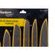 Faca Gourmet Titanium Kit 06Pc Amarelo 6890 Faca Gourmet Titanium Kit 06Pc Amarelo 6890