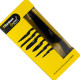 Faca Gourmet Titanium Kit 06Pc Preto 6895 Faca Gourmet Titanium Kit 06Pc Preto 6895