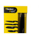 Faca Gourmet Titanium Kit 06Pc Preto 6895 Faca Gourmet Titanium Kit 06Pc Preto 6895