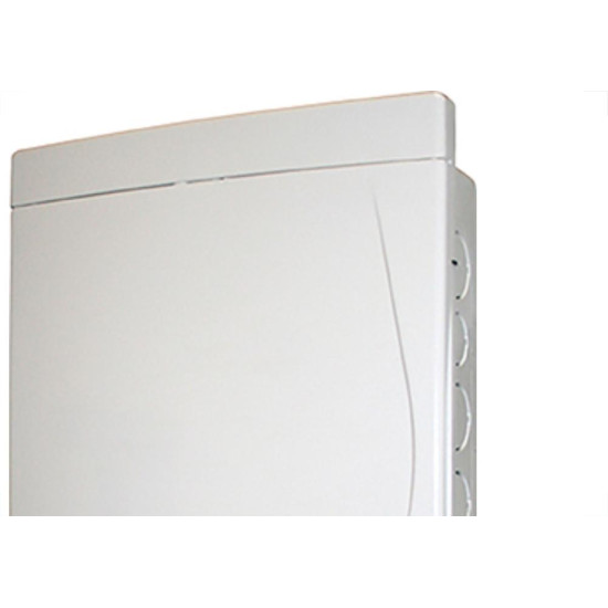 Quadro Tigre C/Barr.Neut+T 12/16D Din Branco Quadro Tigre C/Barr.Neut+T 12/16D Din Branco