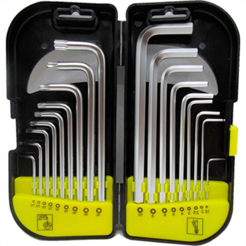 Jogo Chave Titan Allen+Torx+T10-T50 Crv Jogo Chave Titan Allen+Torx+T10-T50 Crv