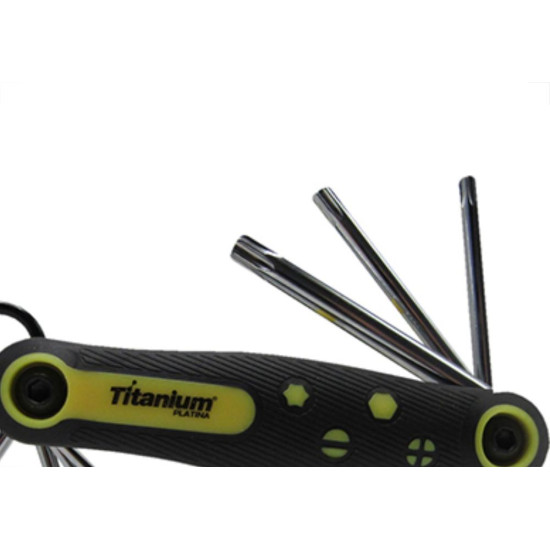 Jogo Chave Torx Dobrav.1,5-10 Titan Crv