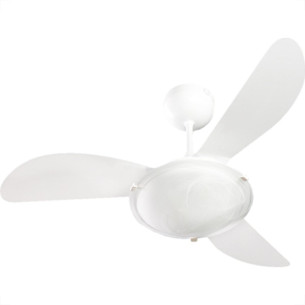 Ventilador Teto 3Pas Sunny 6Vel Branco Bivolt C/Cont.