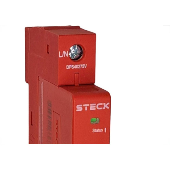 Disp.Prot.Surto Steck 40Ka 275V Verm