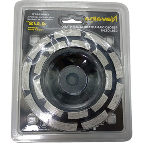 Rebolo Diamantado Titanium Segmentado 115Mm Rebolo Diamantado Titanium Segmentado 115Mm