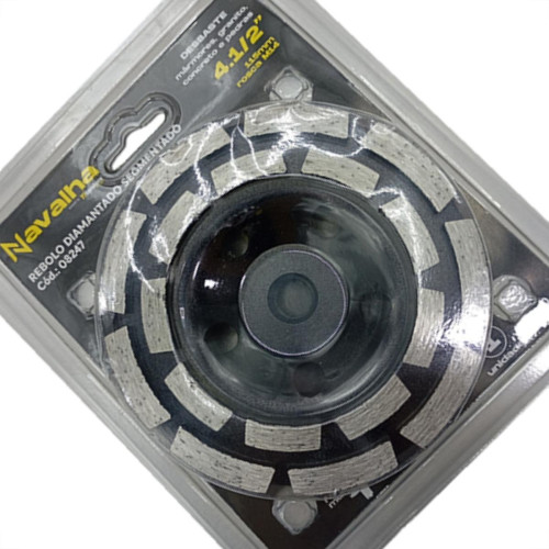 Rebolo Diamantado Titanium Segmentado 115Mm Rebolo Diamantado Titanium Segmentado 115Mm