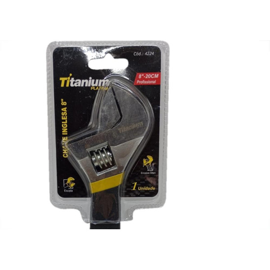 Chave Inglesa Titanium 08'' 4224 Chave Inglesa Titanium 08'' 4224