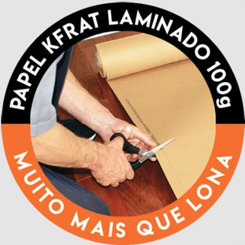 Papel Kraft Pintura 1,00Mtx25Mt Salvabra Papel Kraft Pintura 1,00Mtx25Mt Salvabra