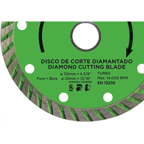 Disco Diam Cortag Eco Turbo 60598 Disco Diam Cortag Eco Turbo 60598