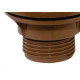 Adaptador C/Flange Pvc Socel E 1.1/2 Marrom - Kit C/2 Unidades Adaptador C/Flange Pvc Socel E 1.1/2 Marrom - Kit C/2 Unidades