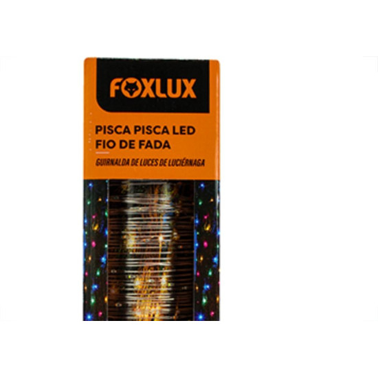 Pisca-Pisca Solar 200Led Color 20Mt Foxl Pisca-Pisca Solar 200Led Color 20Mt Foxl