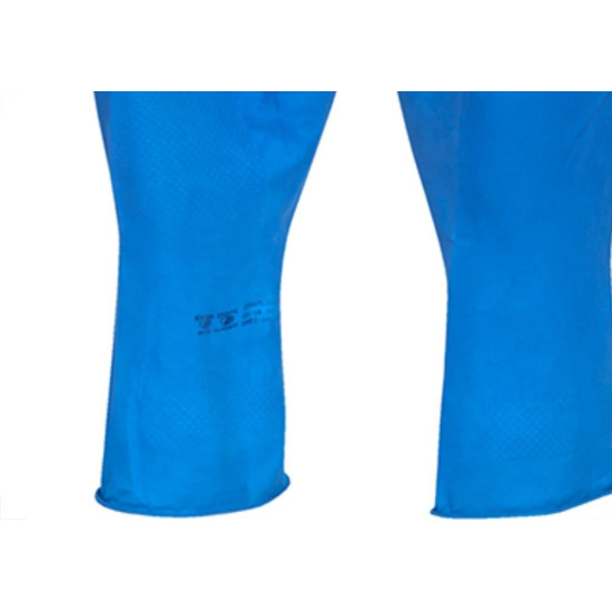 Luva Imbat Latex Azul 09-G - Kit C/12 Unidades