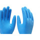 Luva Imbat Latex Verniz Silver Azul 08-M - Kit C/12 Unidades Luva Imbat Latex Verniz Silver Azul 08-M - Kit C/12 Unidades