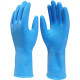 Luva Imbat Latex Verniz Silver Azul 09-G - Kit C/12 Unidades Luva Imbat Latex Verniz Silver Azul 09-G - Kit C/12 Unidades