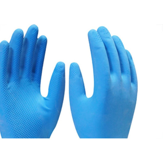 Luva Imbat Latex Verniz Silver Azul 10-Gg - Kit C/12 Unidades Luva Imbat Latex Verniz Silver Azul 10-Gg - Kit C/12 Unidades