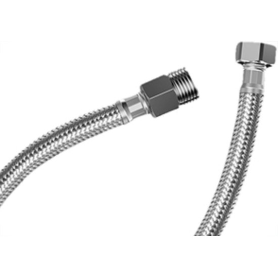 Engate Cromado Flex Roco 40Cm Malha Inox Engate Cromado Flex Roco 40Cm Malha Inox