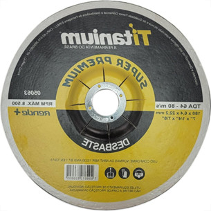 Disco Desbaste Titanium 7X7/8