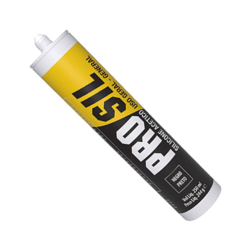 Cola Silicone 244G Pro-Sil Preto Cola Silicone 244G Pro-Sil Preto