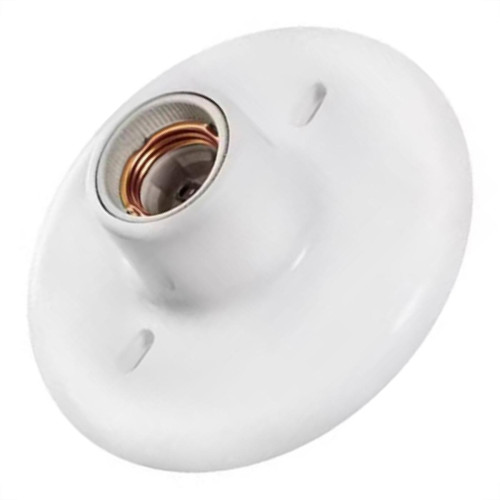 Plafon Decora Pvc Jr Branco Soquete Porc.
