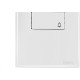 Conjunto Radial Ouro Branco 1 Interruptor Camp 1809001 Conjunto Radial Ouro Branco 1 Interruptor Camp 1809001