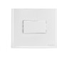 Conjunto Radial Ouro Branco 2 interruptores Simp 1809035 Conjunto Radial Ouro Branco 2 interruptores Simp 1809035