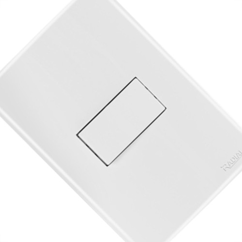 Conjunto Radial Ouro Branco 1 Interruptor Paral 1809232 Conjunto Radial Ouro Branco 1 Interruptor Paral 1809232