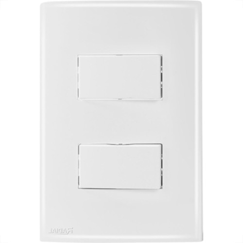 Conjunto Radial Ouro Branco 2 interruptores Paral 1809036 Conjunto Radial Ouro Branco 2 interruptores Paral 1809036
