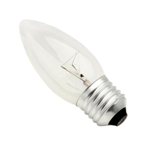 Lampada Vela Lisa Clara E27 40X127 Brasfort - Kit C/10 Unidades Lampada Vela Lisa Clara E27 40X127 Brasfort - Kit C/10 Unidades
