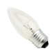 Lampada Vela Lisa Clara E27 40X127 Brasfort - Kit C/10 Unidades Lampada Vela Lisa Clara E27 40X127 Brasfort - Kit C/10 Unidades