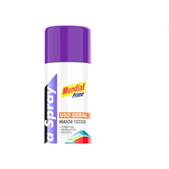 Spray Mundial Geral Violeta 400Ml Spray Mundial Geral Violeta 400Ml